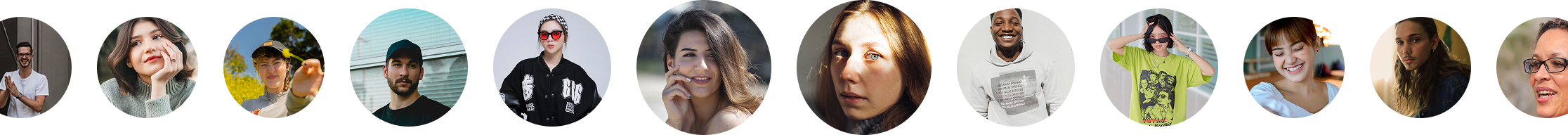 Community member avatars